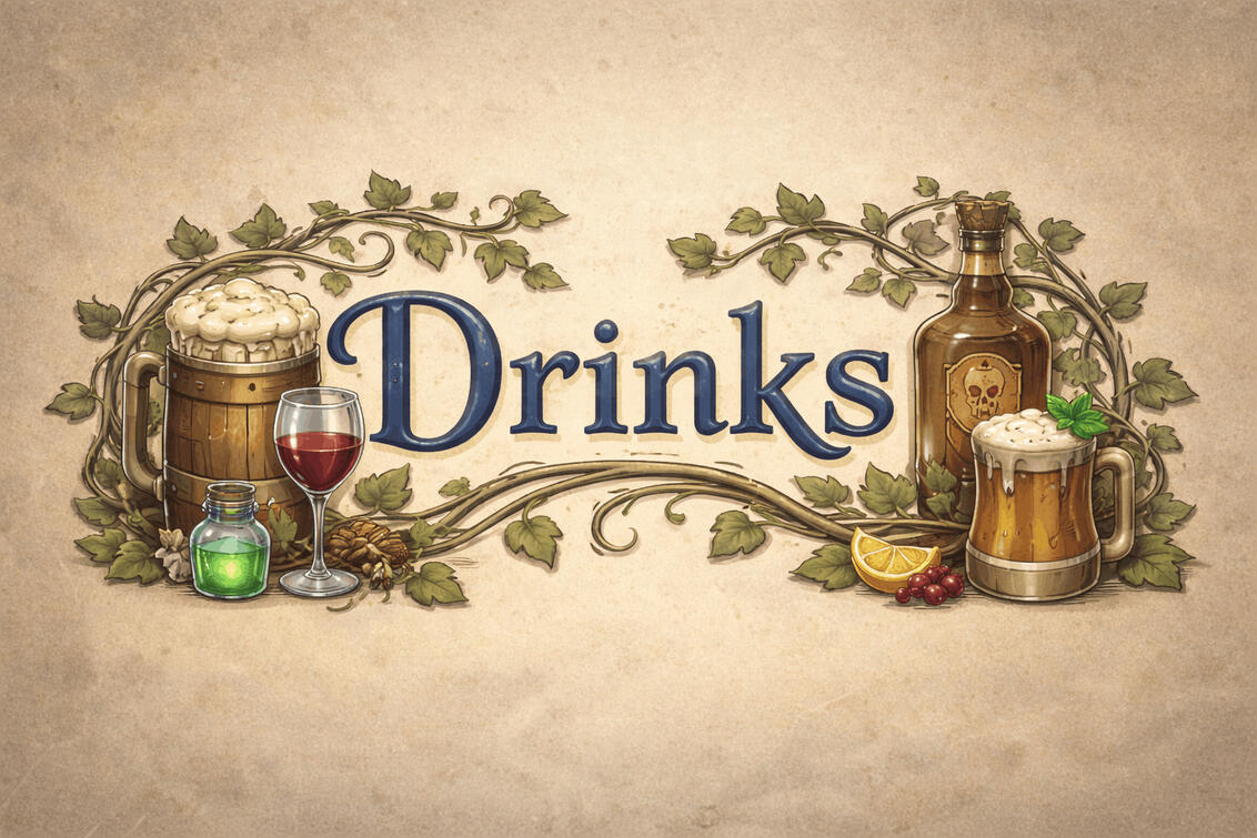 Drinks Menu