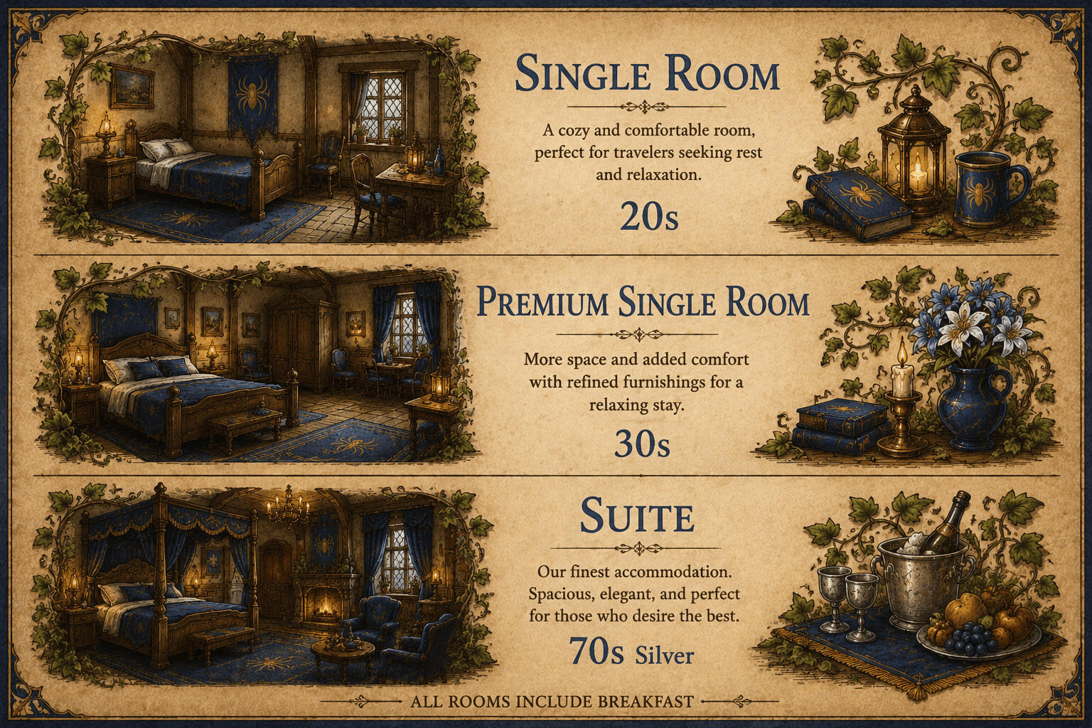 Drinks Menu